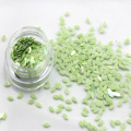 Nylon Glitter Flakes PET yeux de cheval paillettes pour Nail Art